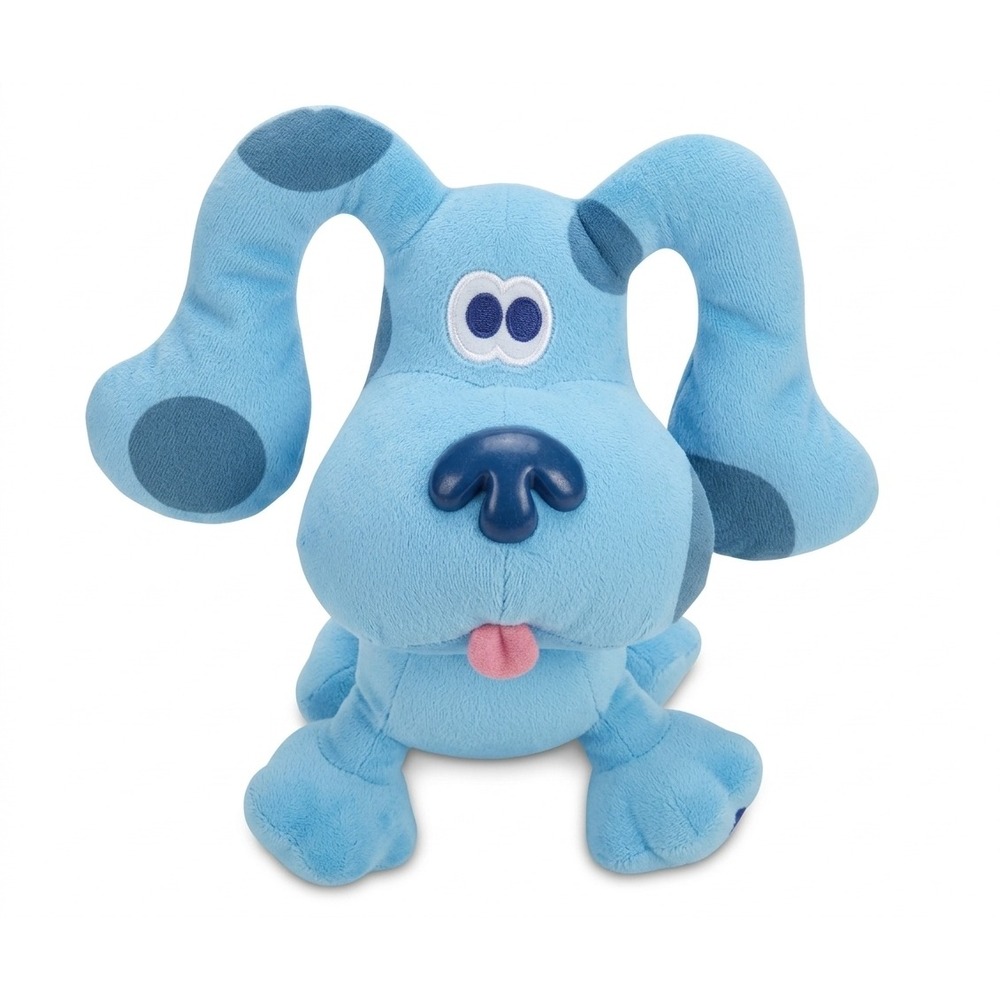 Flawed Gem! Nick Jr Blues Clues &‎ You Blues Dog Plush Toy 7" No Tag Collectible